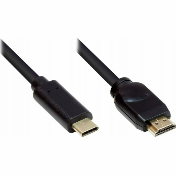 Alcasa GC-M0104 kabelový adaptér 10 m USB Type-C HDMI Typ...