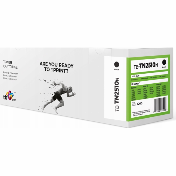 Toner TB kompatibilní s Brother TN2510 BK
