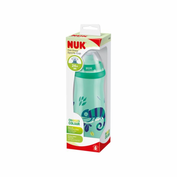 Dětská láhev NUK Sports Cup Disney Peacock 450 ml