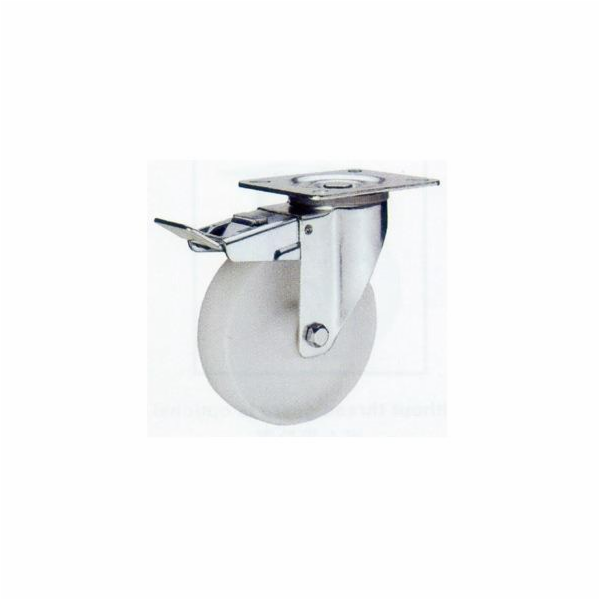 Kolečko HAUSHALT 45100BNYB, 100 mm, s talířem a brzdou