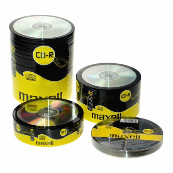 Maxell MAX27051 prázdné CD CD-R 700 MB 52x 50 kusů