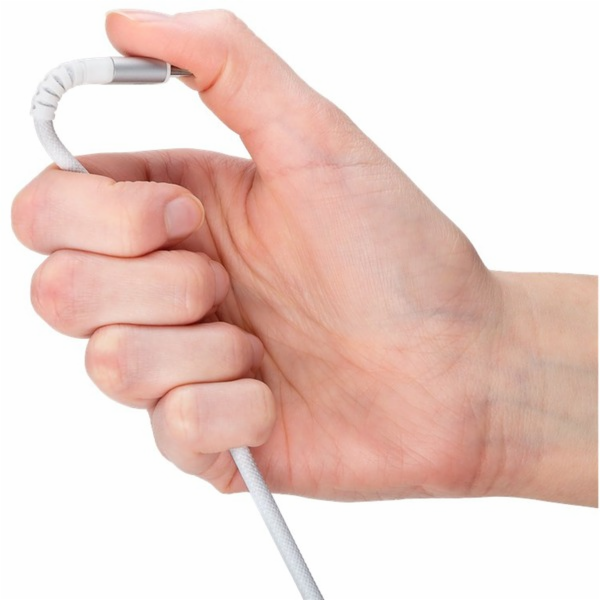 textilní kabel goobay Supersoft USB 2.0, zástrčka USB-C >...
