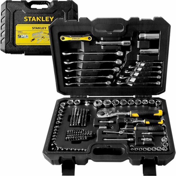 Stanley Sada nářadí STANLEY WRENCHE SET 175 ks. 1/4 - 1/2