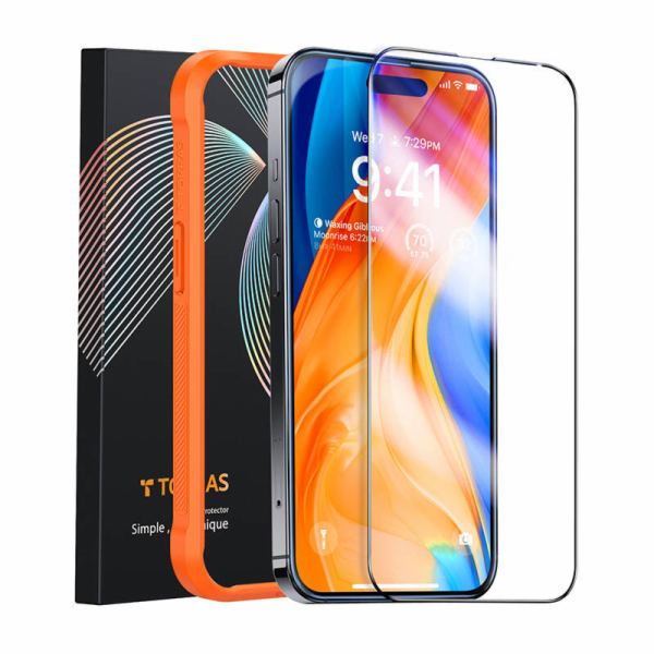 Tvrzené sklo pro iPhone 15 Pro Torras InstaII Master