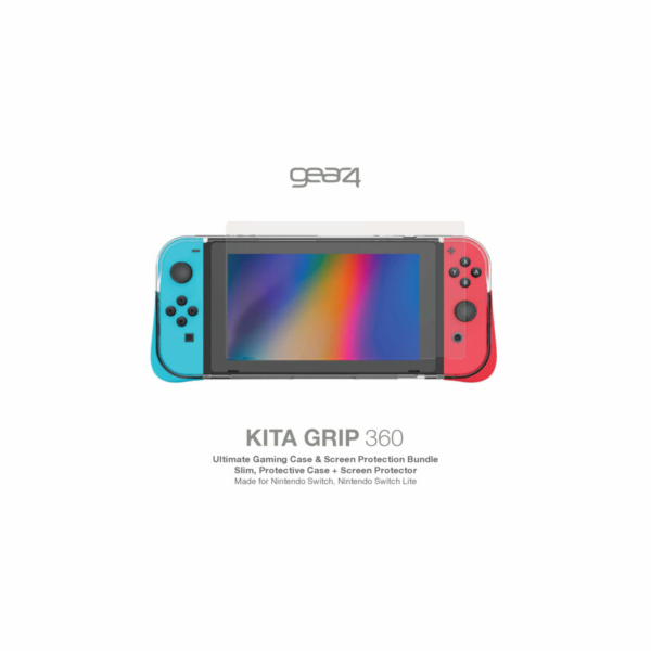 GEAR4 D3O kryt na Nintendo Switch Lite transpar.