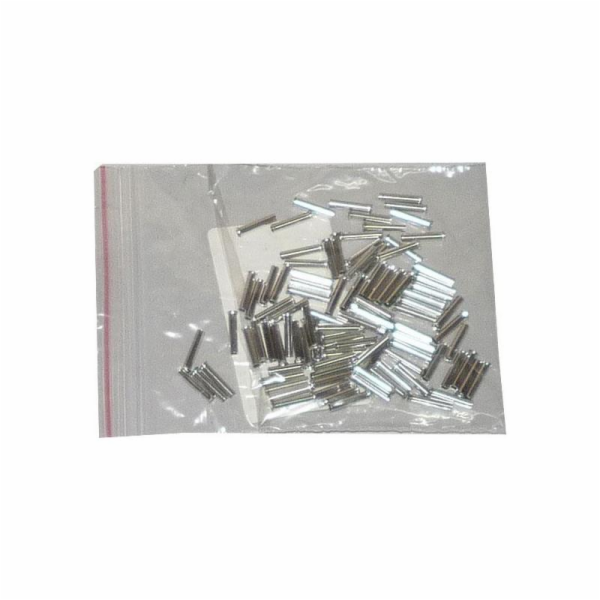 Dutinka&nbsp;pro&nbsp;kabel&nbsp;1mm2&nbsp;celokovová,&nbsp;100ks