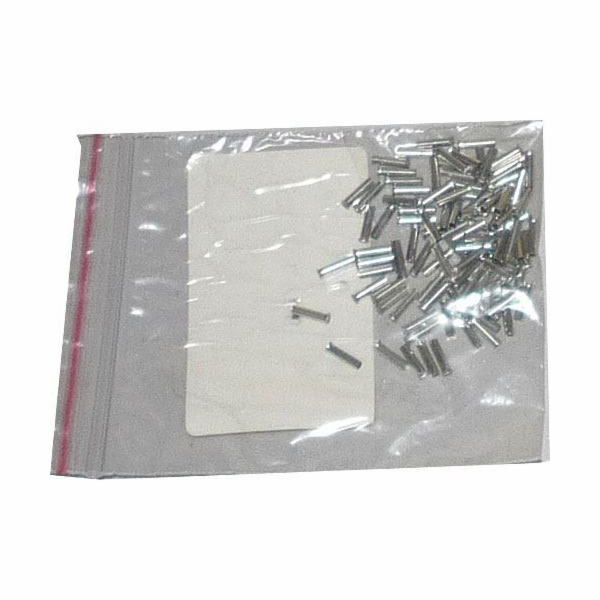 Dutinka&nbsp;pro&nbsp;kabel&nbsp;0,5mm2&nbsp;celokovová,&nbsp;100ks