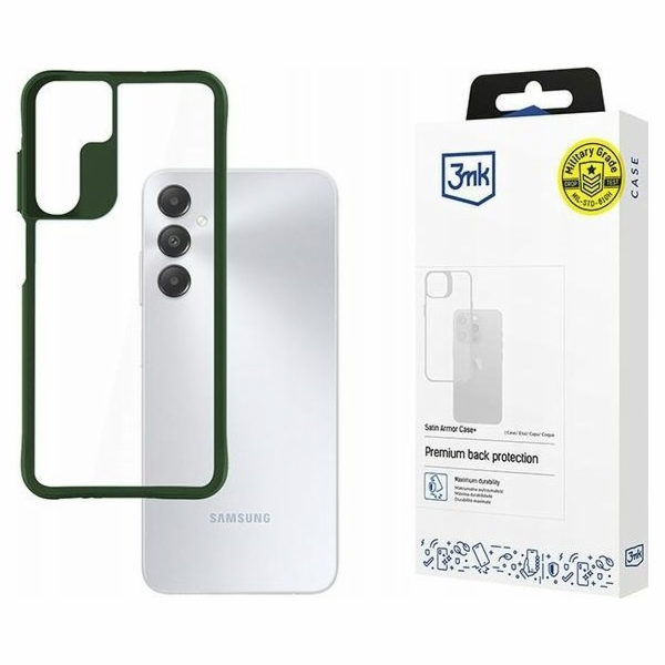 3mk Satin Armor Case+ Green pro Samsung Galaxy A15 5G