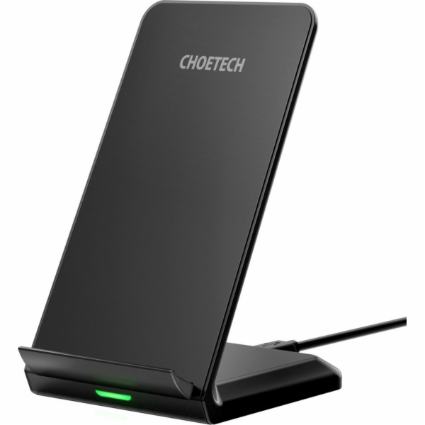 Choetech 10W inductive wireless charger with stand (black)