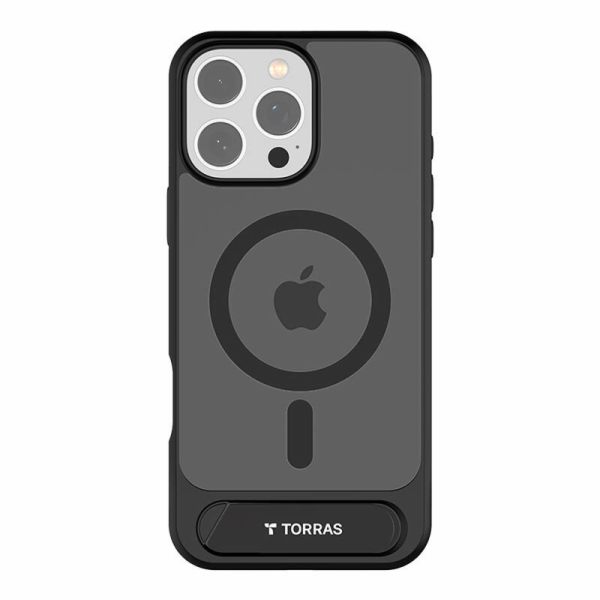 Pouzdro Torras Pstand Series pro iPhone 16 ProMax (Černé)