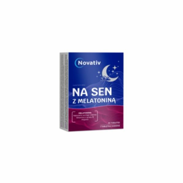 Novativ Na sen s melatoninem 30 tablet