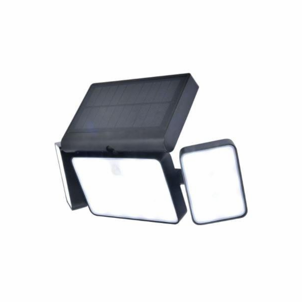 CHYTRÁ LAMPA SE SOLÁRNÍ BATERIÍ SÍŤOVKA 13W 1500LM IP44