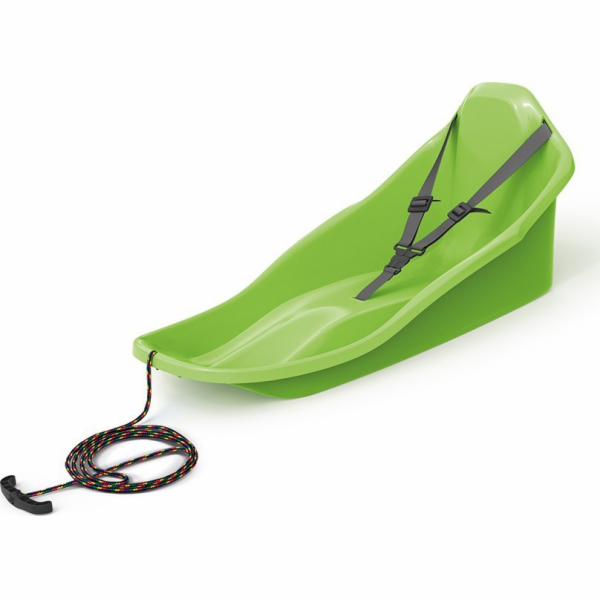 Plastové saně Prosperplast, zelené, 72 cm x 37 cm