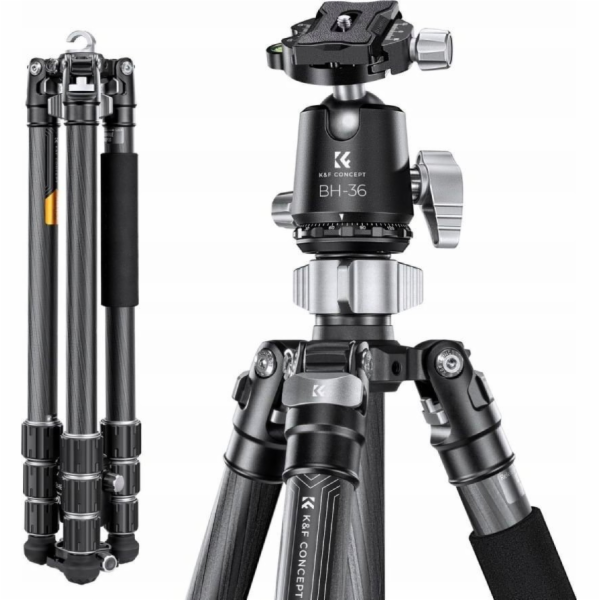 Tripod K&F Concept X284C4+BH-36