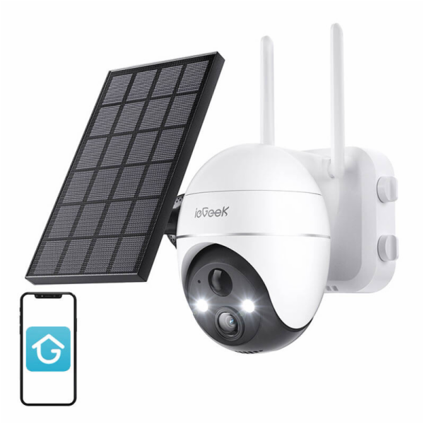 Wireless 5MP WiFi outdoor camera ieGeek ZS-GX4S white wit...