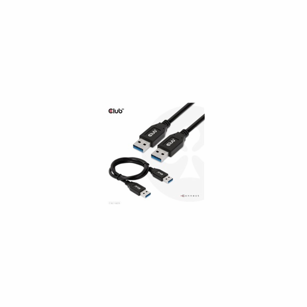 Club3D Kabel USB 3.2 Gen2 Typ-A, 3A M/M, 50 cm