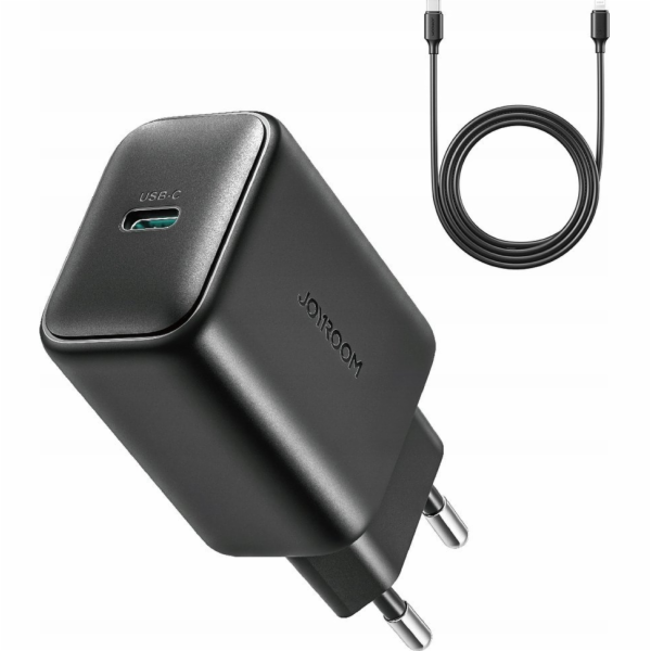 Joyroom power charger JR-TCF23 with C-C cable 25W 1m (black)