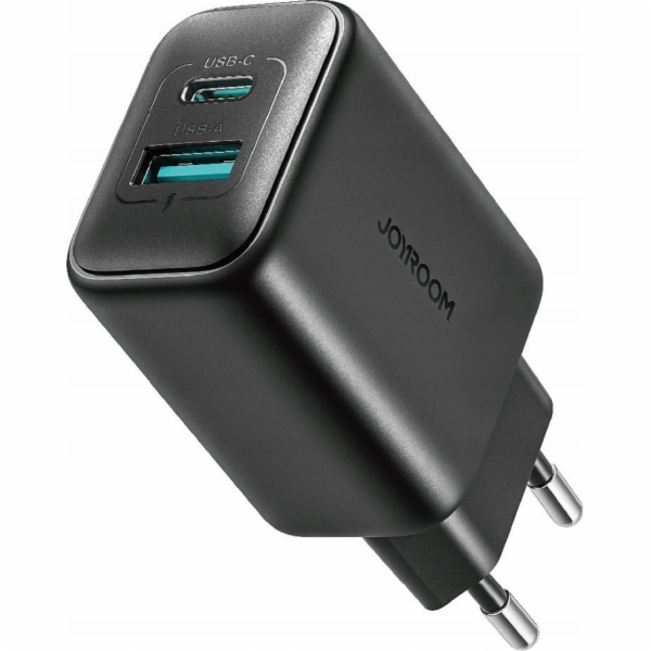 Joyroom JR-TCF13 Dual-Port (A+C) 25W Power Charger (black)
