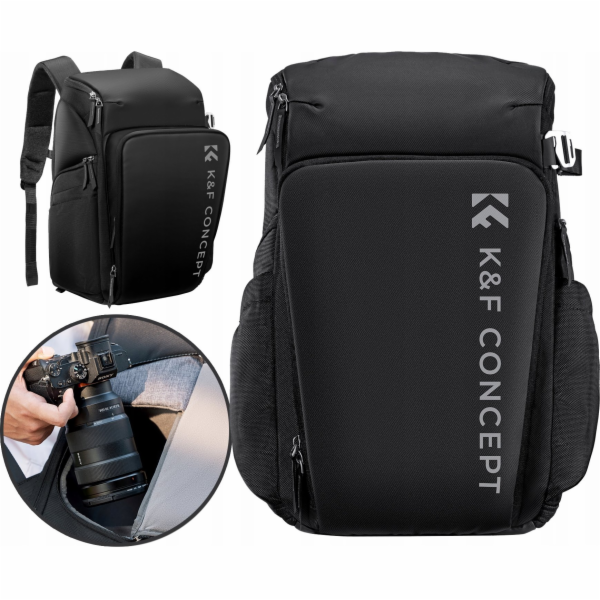 K&F Concept Beta 23L Photo Backpack Black