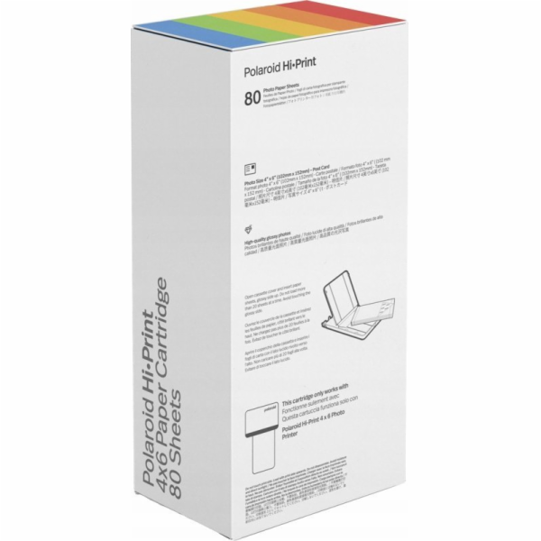 Polaroid Hi-Print Paper Cartridge 10x15cm - 80 sheets