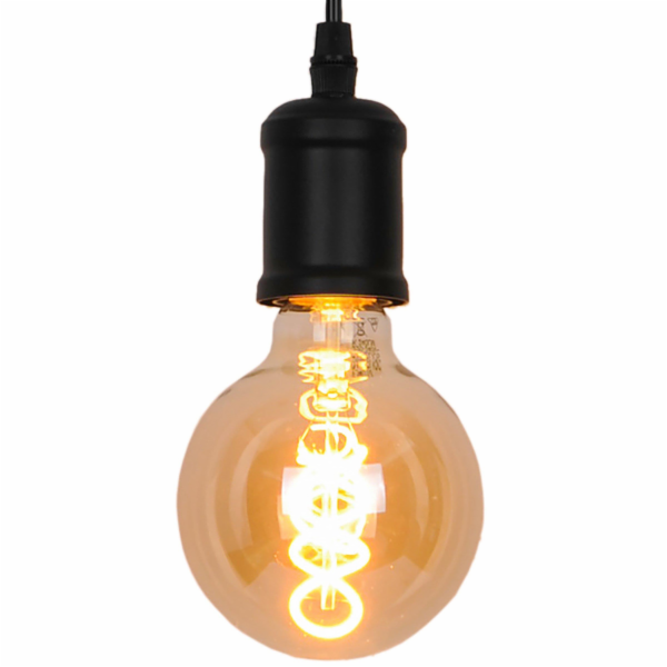 Stropní svítidlo Domoletti Tau P16174 BLK, 25 W, E27