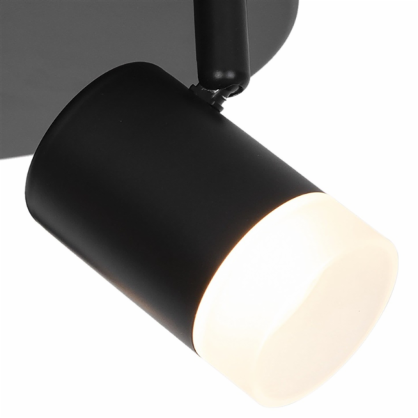 Nástěnné svítidlo Domoletti Wick LED21001-3R BLK, 11 W, 3K
