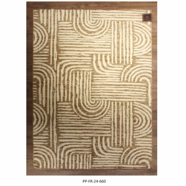 Pokojový koberec Domoletti FR-24-660, hnědý, 230 cm x 160 cm