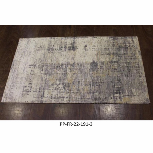 Pokojový koberec Domoletti FR-22-191-3, šedý, 200 cm x 80 cm