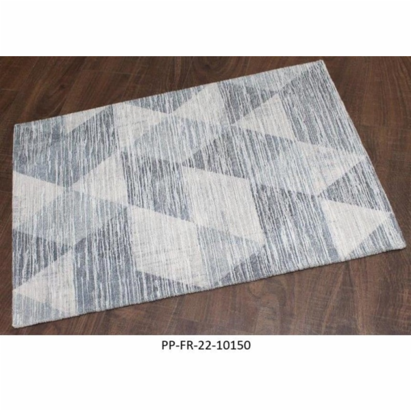 Pokojový koberec Domoletti FR-22-10150, šedý, 200 cm x 80 cm