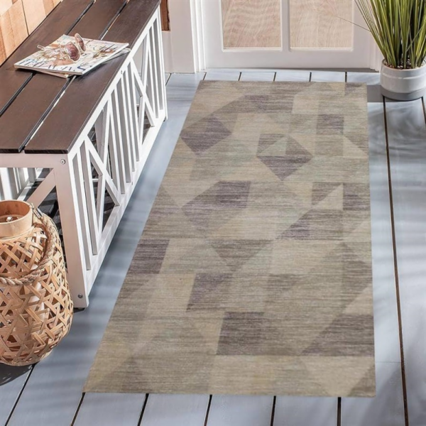 Pokojový koberec Domoletti FR-22-188-1, šedý, 150 cm x 90 cm