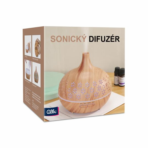 Aroma difuzér Albi sonický Deluxe - Kytičky