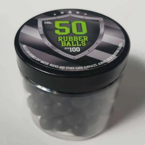 Gumové projektily Guard Power cal.50 (12,7 mm) - 100 kusů