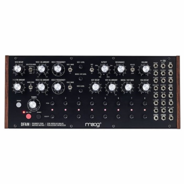 MOOG DFAM Analogový syntezátor semi-modulární bicí automa...