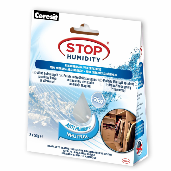 Sběrač vlhkosti Ceresit Mini Sachets Neutral, 100 g
