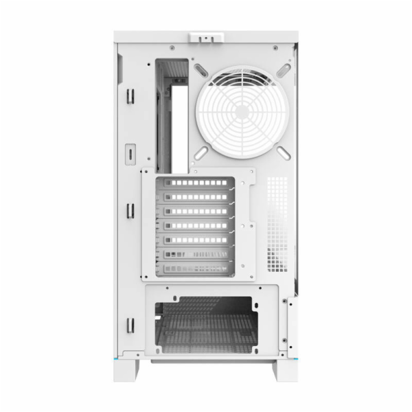 Počítačová skříň Darkflash DY451 bez ventilátorů (bílá)