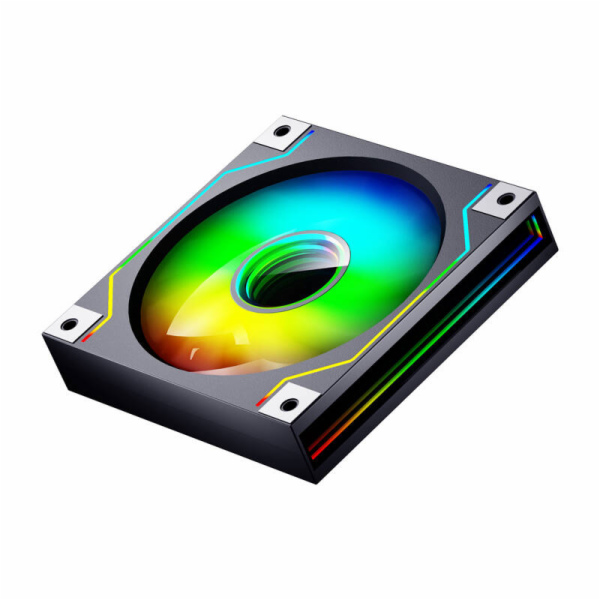 Počítačový ventilátor Darkflash DM20 (černý)
