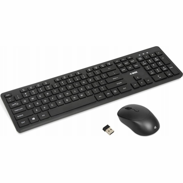 iBOX Workstation Pro Kit bezdrátová klávesnice + myš