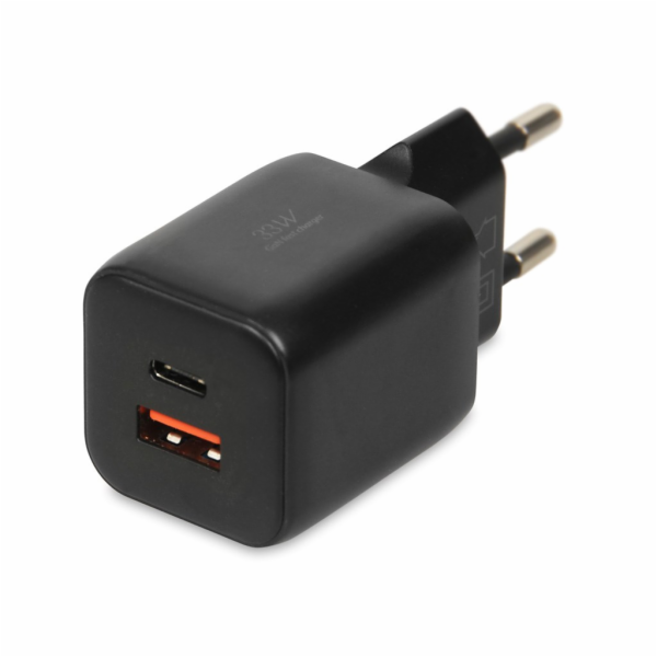 iBOX C-42 GaN PD33W síťová nabíječka, černá