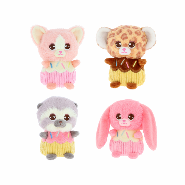 KEEL SF3071 Voňavé plyšové cupcaky 16 cm - 4 druhy