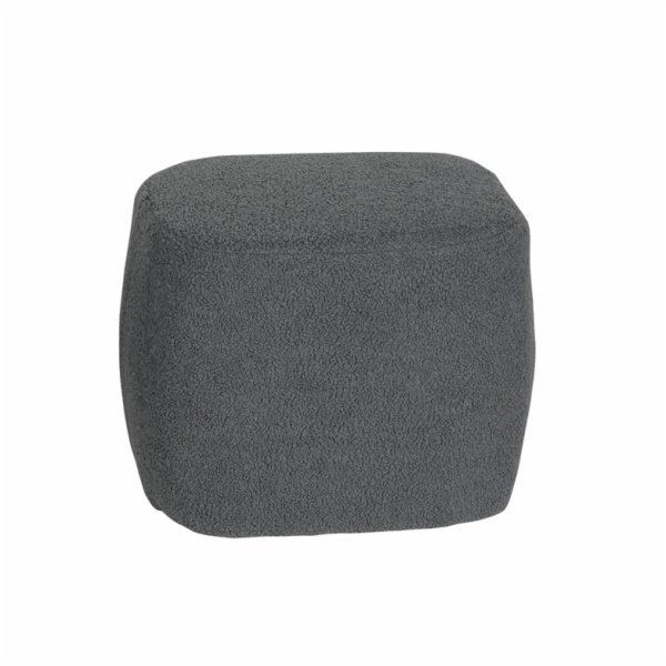 Pouf HS-NP02-3 ŠEDÝ 50X40,5X40X5CM