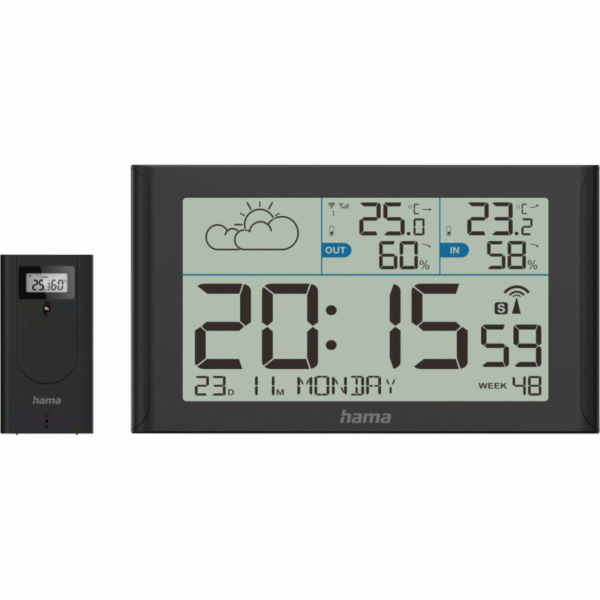Hama Digitaler Wecker Bali mit Temperaturanz. Nachtmodus ...
