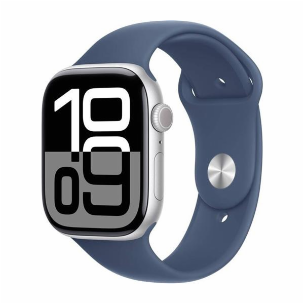 Apple Watch Series 10 GPS + Cellular 46mm Silver Aluminiu...