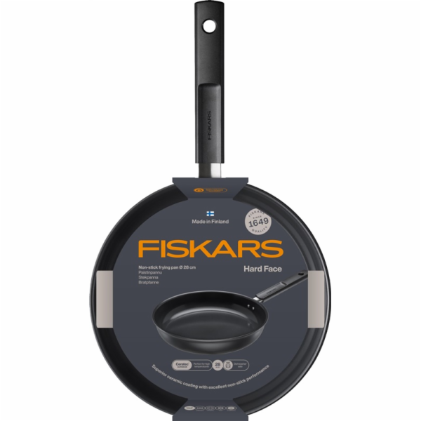 Pánev Fiskars Hard face 1075520, 28 cm, hliník
