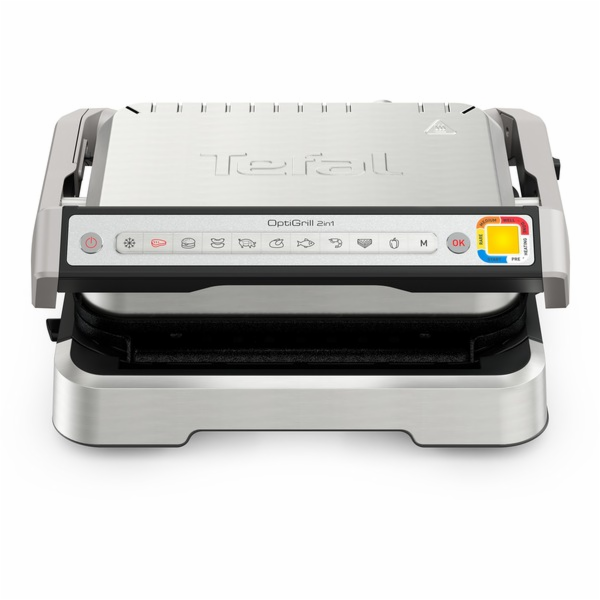 Tefal OptiGrill 2v1 GC773D, kontaktní gril