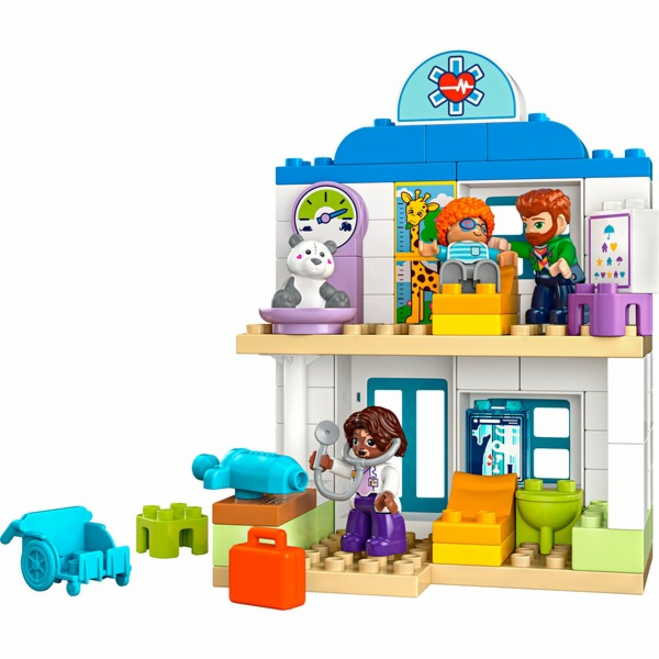 LEGO 10449 DUPLO Město První návštěva lékaře, stavebnice