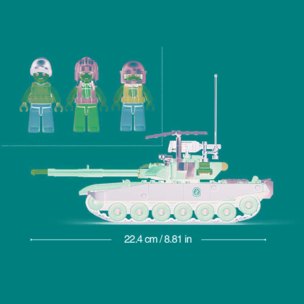 Sluban Army M38-B1257 Tank IFR T90AS