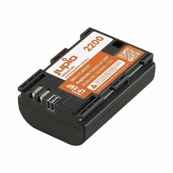 Baterie Jupio LP-E6P 2200mAh pro Canon EOS R5 Mark II