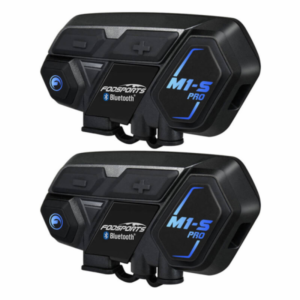 Interkom pro motocykly Fodsports M1-S Pro ve dvou baleníc...