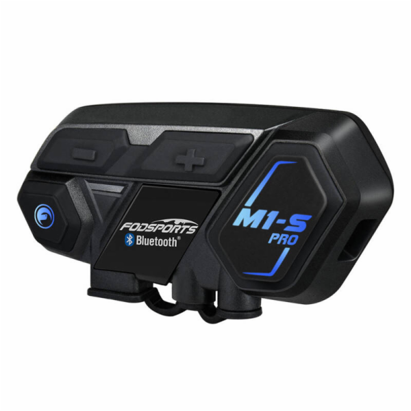 Interkom pro motocykly Fodsports M1-S Pro (černý)
