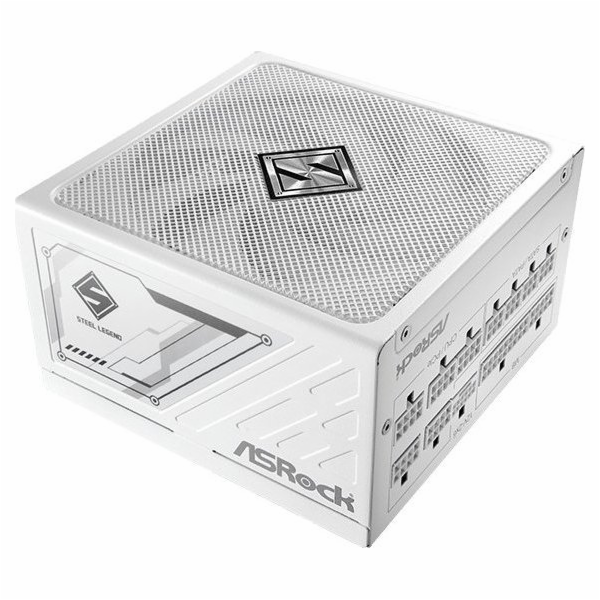 Zasilacz ASRock STEEL LEGEND 1000W White 80 Plus Gold
